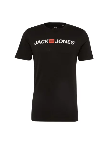 Jack & Jones T-shirt Black λευκό