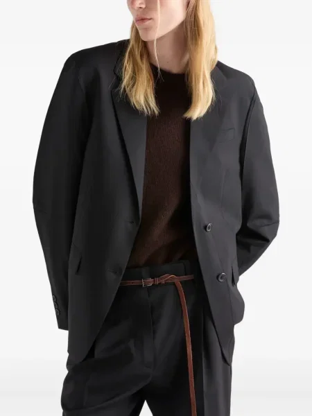 Sacou Prada de lână negru