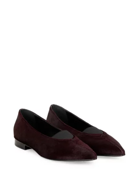 Pantofi cu toc Napoleoni violet