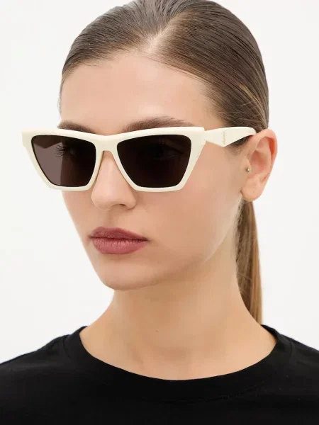 Saint Laurent ochelari de soare bej