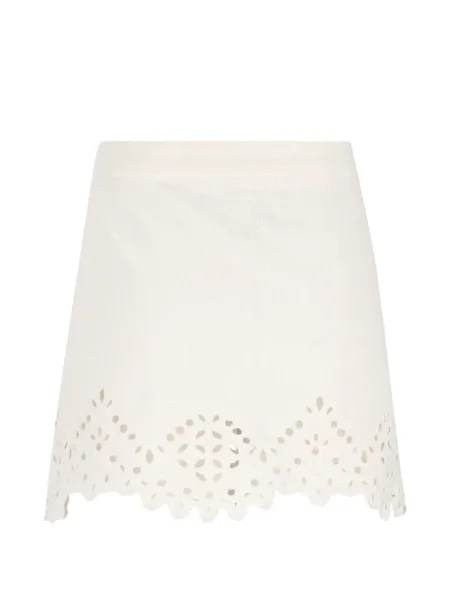 Fusta mini Isabel Marant alb