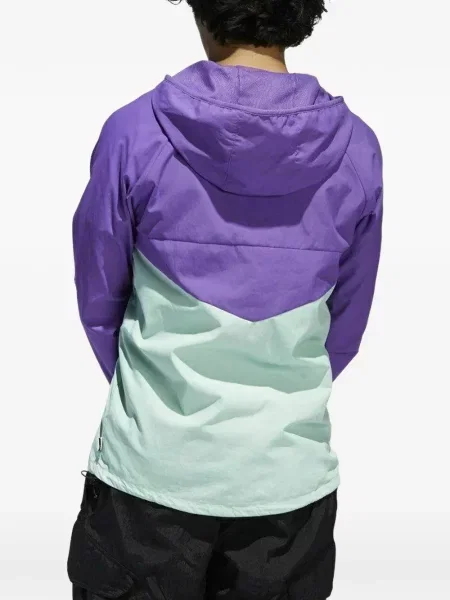 Pruhované krajkové pruhované tričko Adidas s vázáním šedé