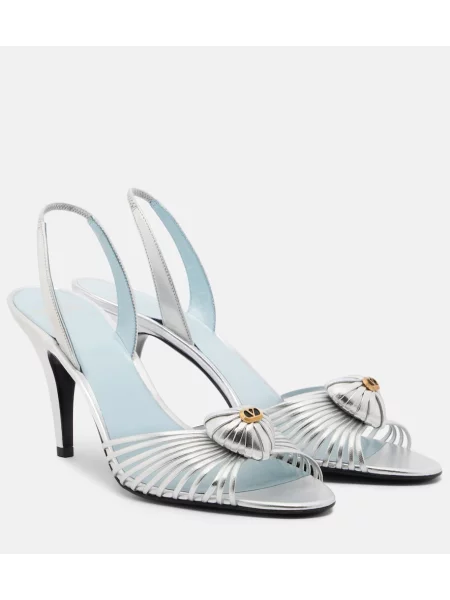 Sandale Valentino Garavani din piele slingback
