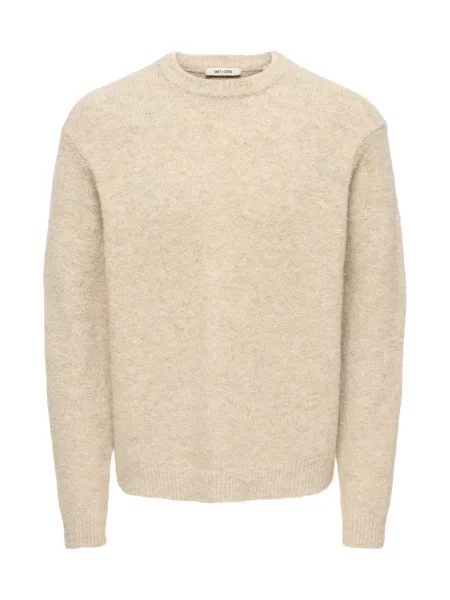 Only & Sons Pulover ONSHALE melange bež