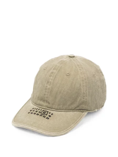 Șapcă Mm6 Maison Margiela cu broderie verde