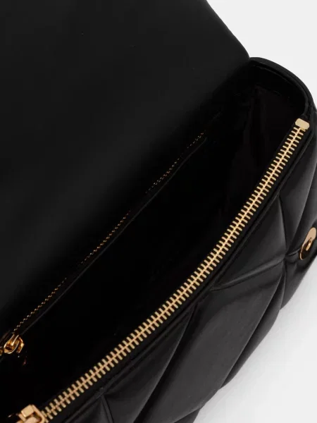 Кожаная сумка через плечо Love Moschino