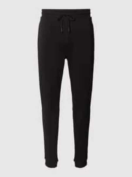 Boss Spodnie Dresowe Sestart schwarz czarne