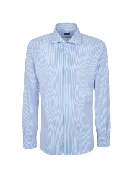 Pruhovaná košile Barba modrá