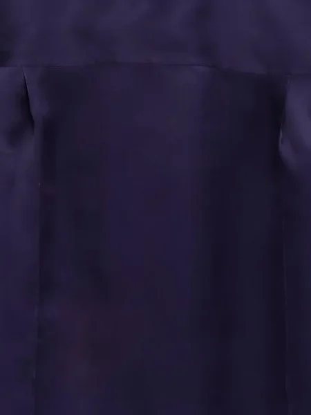 Jedwabna koszula Khaite niebieska