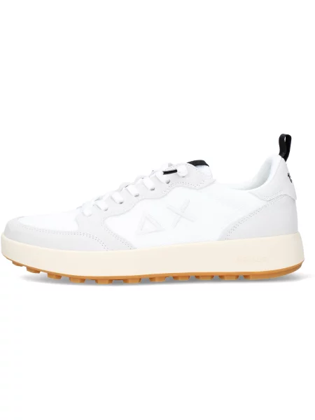 Pantofi Sun68 alb