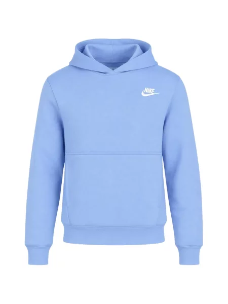 Mikina s kapucňou Nike modrá