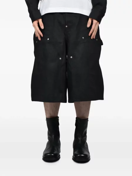 Pantaloni scurți Rivet & Hide negru