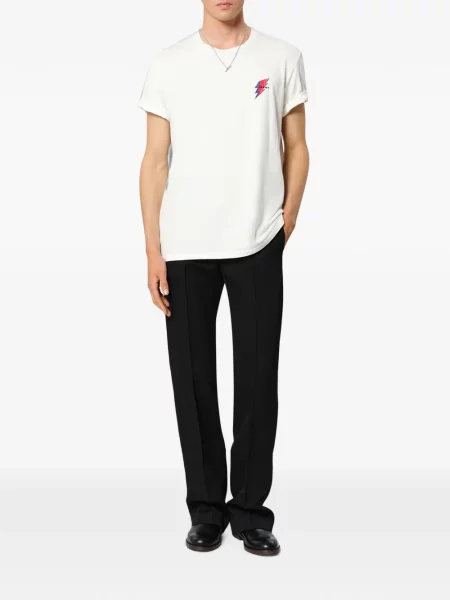 Tricou Isabel Marant cu imagine alb