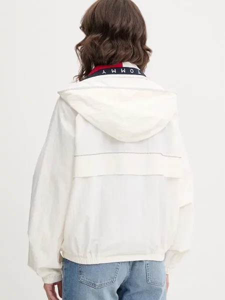 Tommy Jeans kurtka przejściowa beżowa