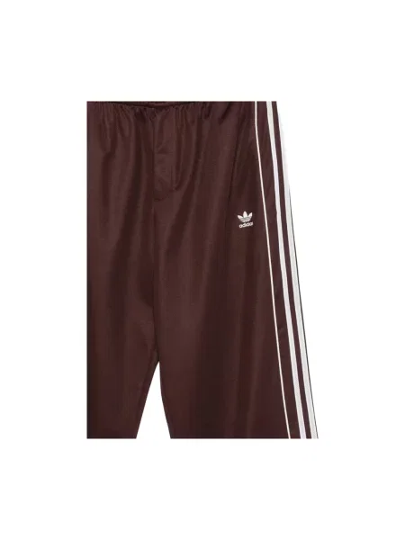 Spodnie dresowe Adidas do biegania brązowe
