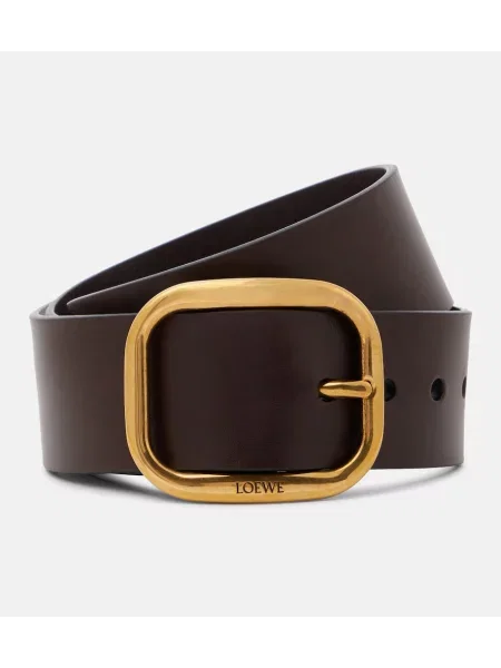 Cu centură curea Loewe din piele maro