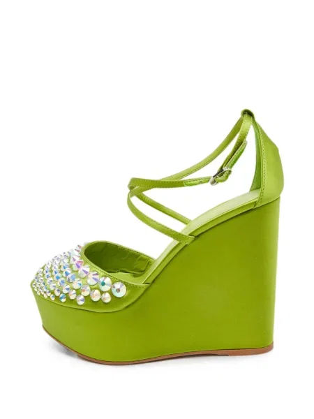 Sandale Le Silla cu pană verde