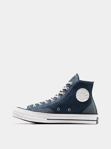 CONVERSE Кеди високі Текстиль синій