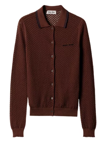 Cardigan Miu Miu maro
