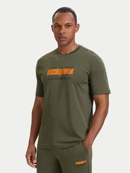 Тениска Ea7 Emporio Armani зелено