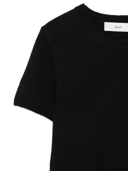 Scurt tricou Dunst tricotate negru