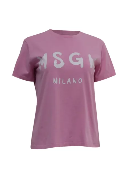Tricou Msgm cu imagine roz