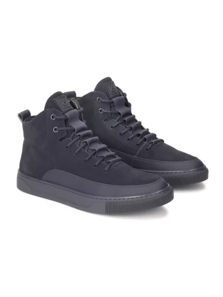 Sneakersy Kazar zamszowe niebieskie