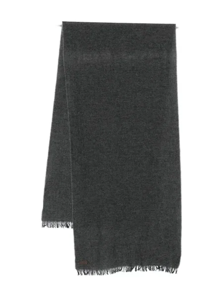 Шал Canali с ресни сиво