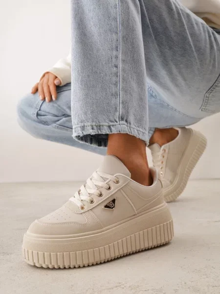 Sneakers Cezaline bej
