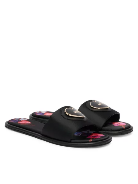 Pantofle Love Moschino černé