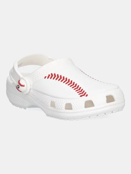 Crocs Dječje natikače CLASSIC BASEBALL CLOG T bijela