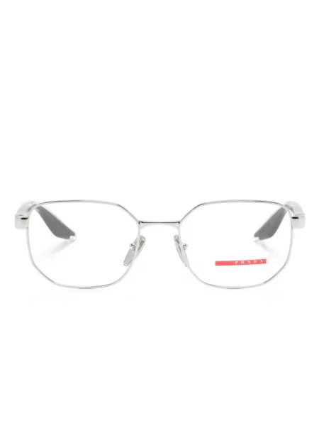Ochelari de soare Prada Linea Rossa cu imprimeu geometric