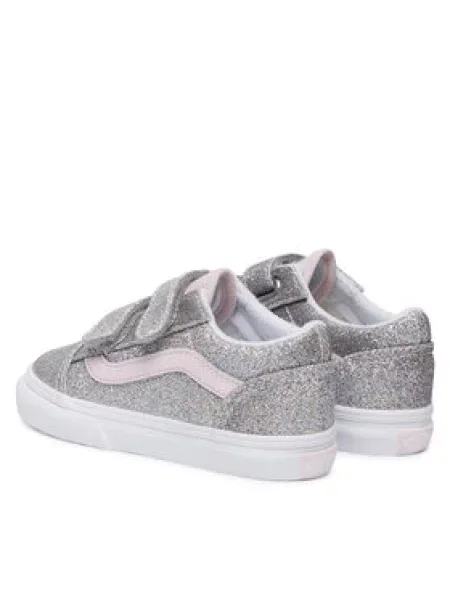 Tenis superge Vans Old Skool V Srebrna roza