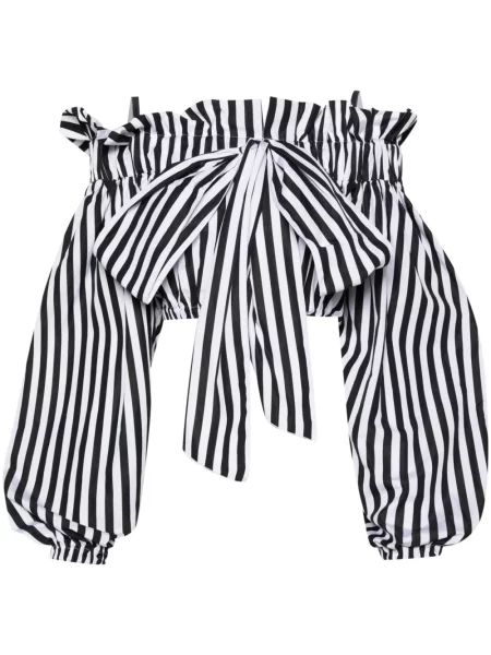 Bluzka Patou o krotszym kroju czarna