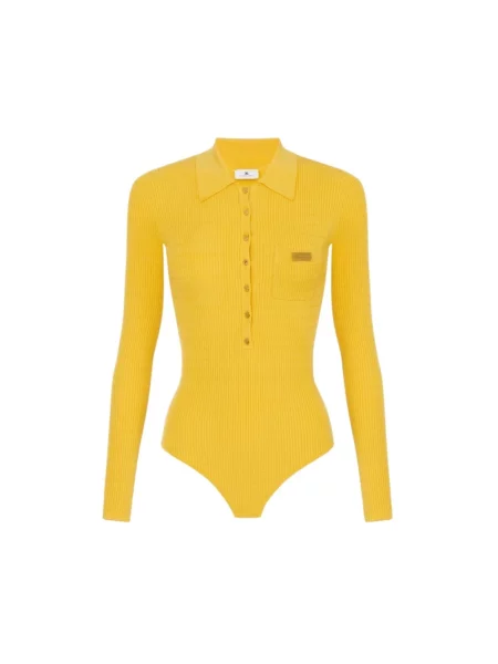 Koszulka Elisabetta Franchi żółta