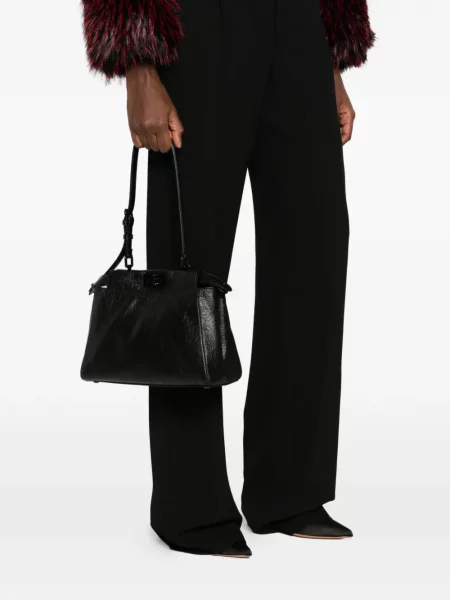 Geantă shopper Fendi negru
