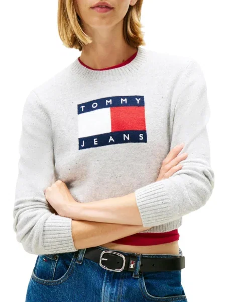 Дънки Tommy Hilfiger Jeans сиво
