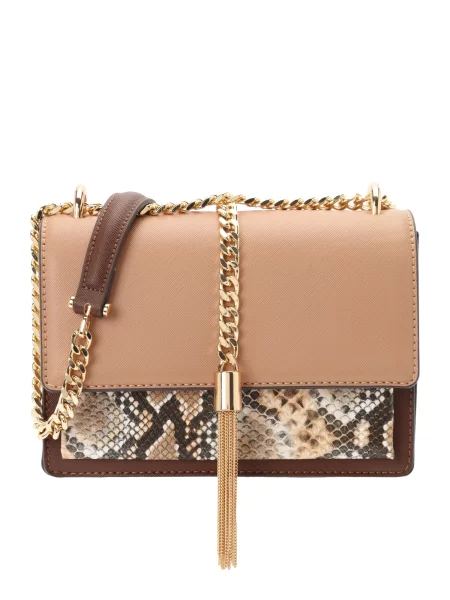 ALDO Torba preko ramena MIYABEL moka smeđa / tamno smeđa / crna bijela