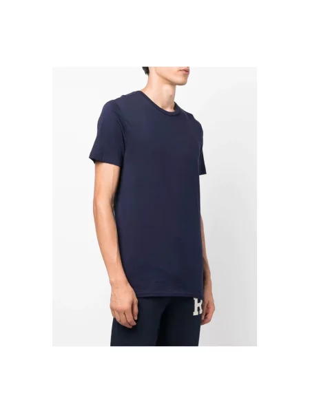 Polo Ralph Lauren t-shirt granatowy gładki niebieska