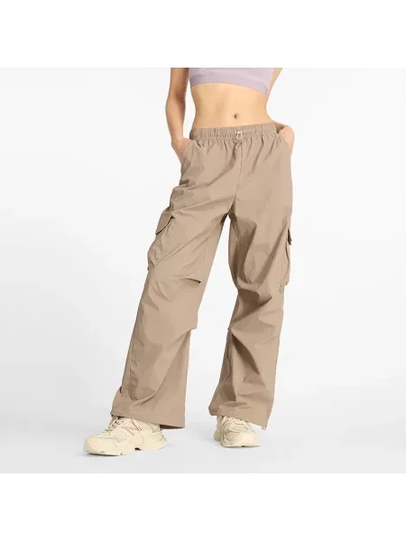 Spodnie New Balance – beżowe