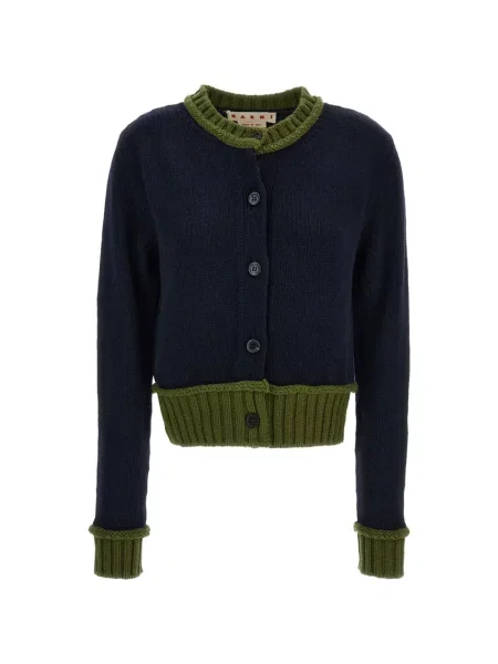 Decupat cardigan Marni albastru