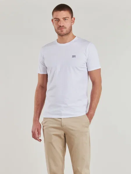 Tricou Teddy Smith teddy alb