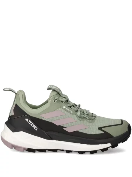 Pruhovaná turistika bunda Adidas s kapucí černá