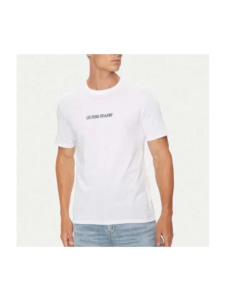 Klasszikus pólóing Guess Jeans fehér