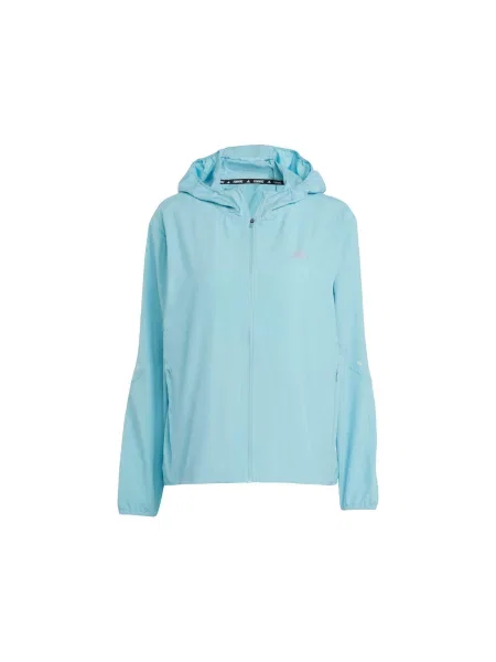 Vestă Adidas alergare albastru