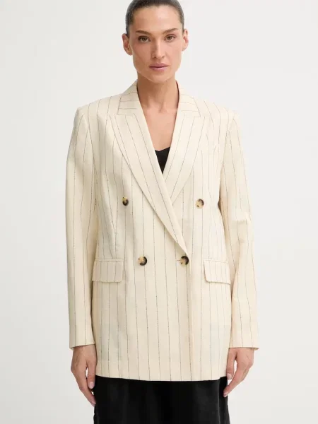 Rag & bone sacou cu două rânduri de pentru femei cu in Emile bej