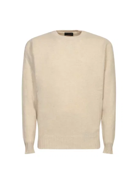 Sweter Dell'oglio beżowy