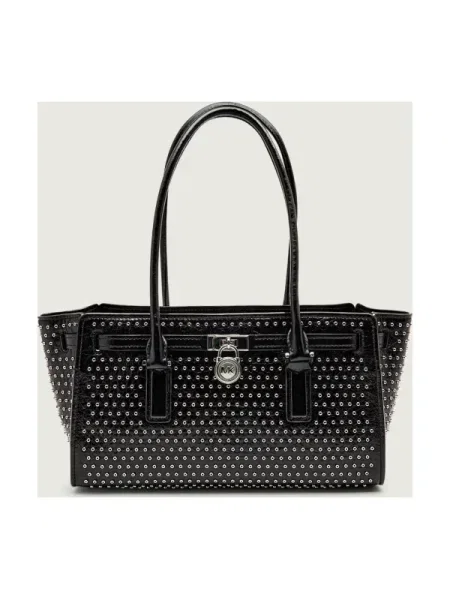 Geanta de piele Michael Kors din piele negru