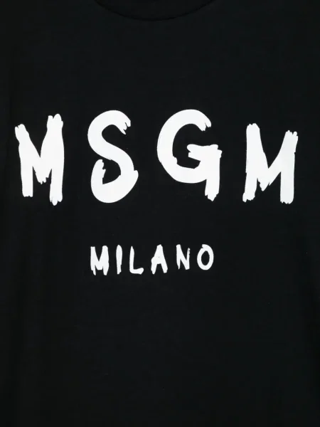 Koszulka dziecięca Msgm czarna