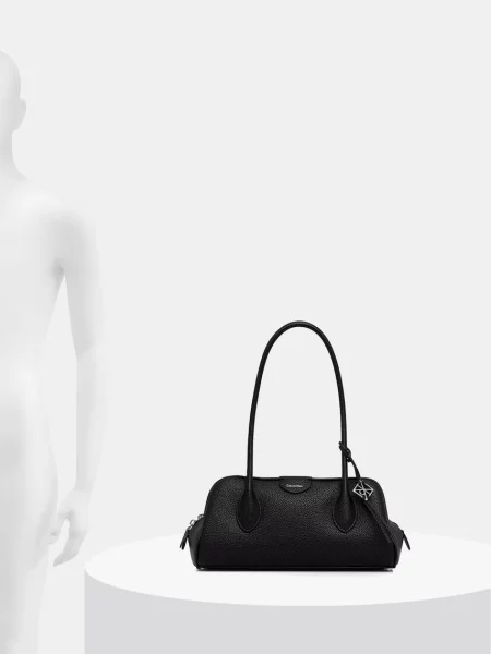 Calvin Klein Táska Quilted Ew Satchel fekete